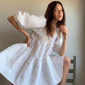 Aritzia Wilfred Fantasy Babydoll Dress